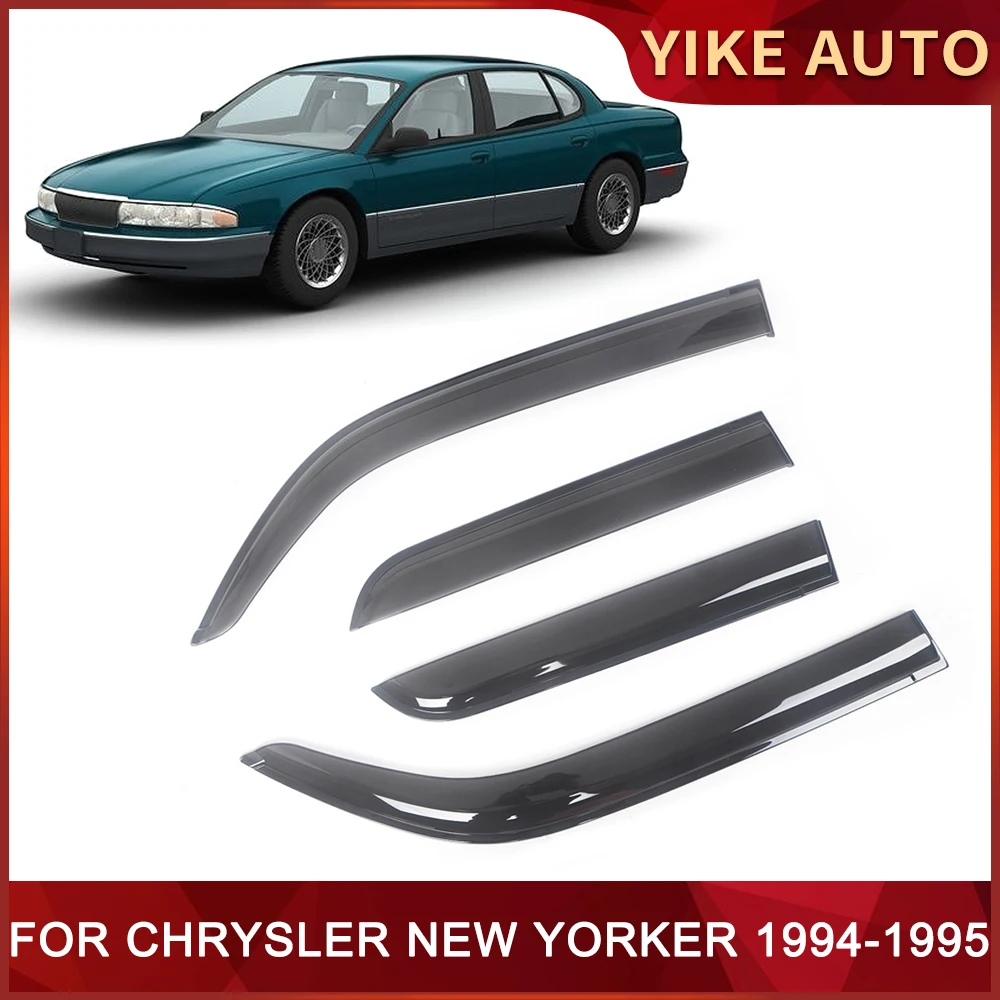 

Window Visor for CHRYSLER NEW YORKER 1994-1995 Weathershied Door Visor Wind Sun Rain Guards Side Window Wind Deflectors Auto