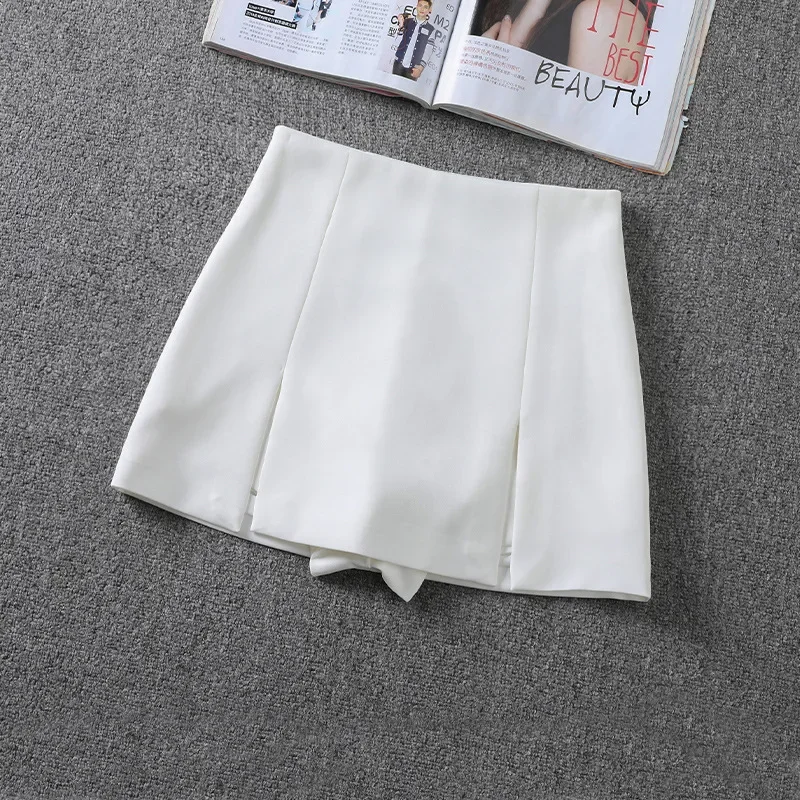 White suit fabric (culottes)