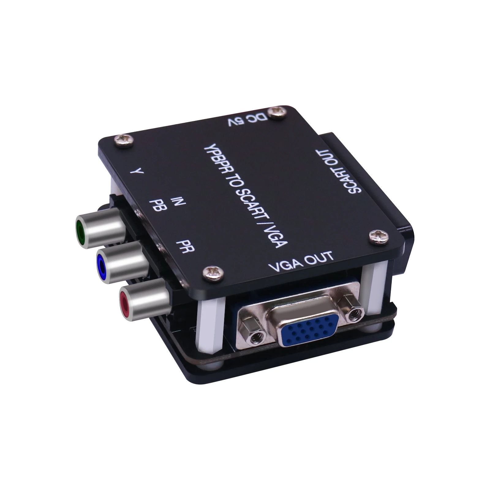 Ypbprからscart/vga ypbpr/yvからrgbs/rgbhv単色コンポーネント信号 