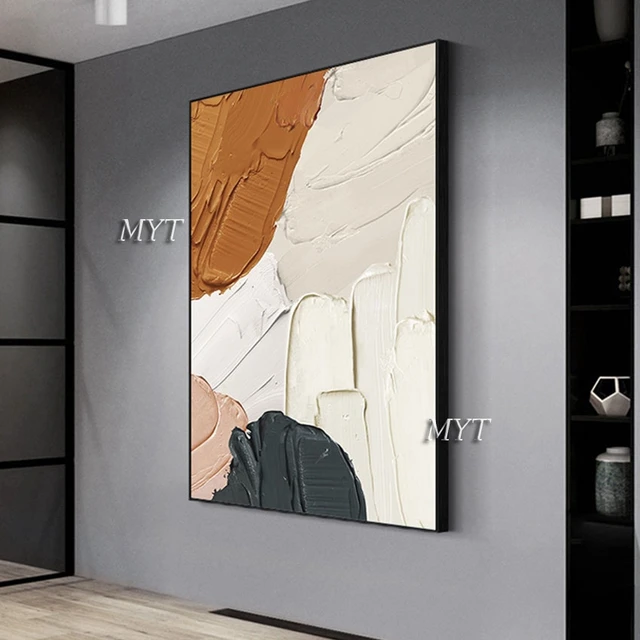 Grandi quadri moderni verticali quadri decorativi arte astratta pittura  acrilica paesaggio quadri su tela per soggiorno parete - AliExpress