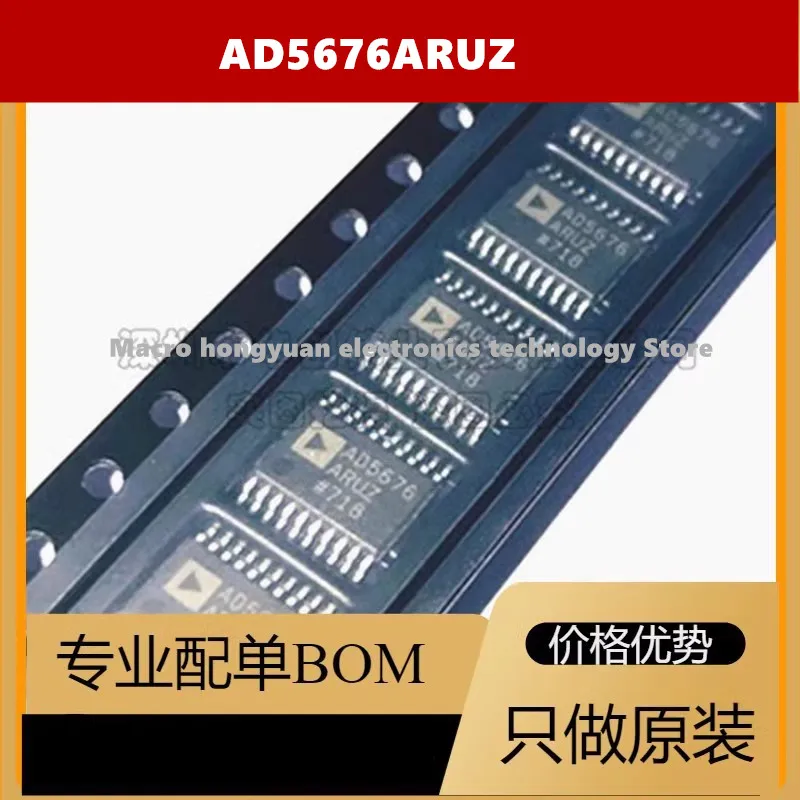 1 Adet/Grup Yeni Kokenli Muslimatad5676Aru Ad5676 Tssop-20 Dijital Analog Muslimatac Cuip Ic Yeni Orijinal