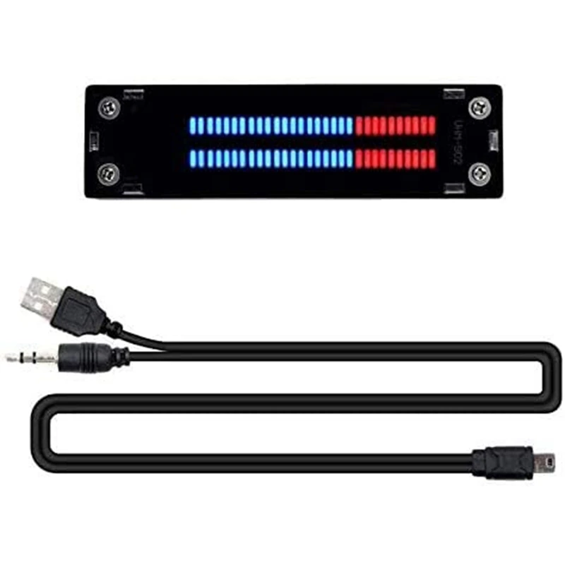 Rise-Vhm-902 Dual 30 Indicatore Di Livello Scheda Amplificatore Stereo Vu Meter Con Kit Fai Da Te In Modalità Agc