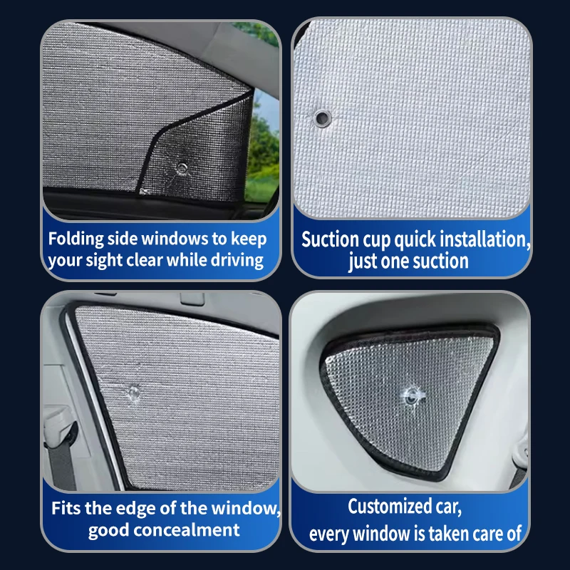Car Sun Shade For MG One Auto Heat Windshield Sunshade Insulation Car Sun Protection Visor Accessories