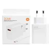 Оригинальное зарядное устройство Xiaomi 33 Вт, адаптер европейского стандарта для быстрой зарядки, кабель Usb Type-C 6A для Poco X5 X4 M5S X3 Pro Redmi Note 12 13 12R 13R — изображение 4