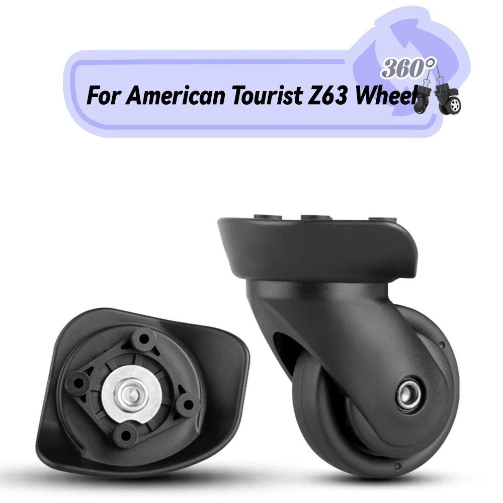 

For American Tourister Z63 Rotating Smooth Silent Shock Absorbing Wheel Accessories Wheels Universal Wheel Replacement Suitcase