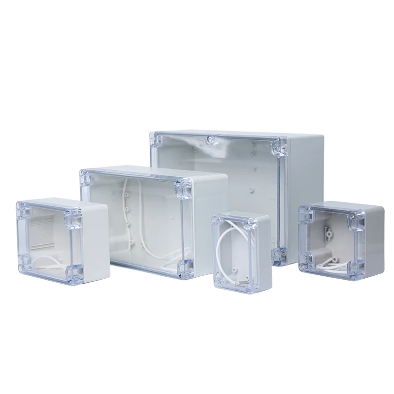 tampa transparente plastico monitoramento abs impermeavel exterior selado caso interruptor 01
