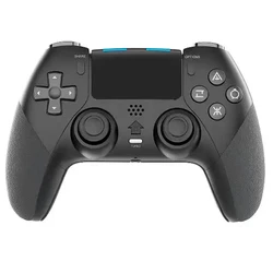 Enhanced Wireless Gamepad with Programmable Button for Gaming Consoles and PC (Black)