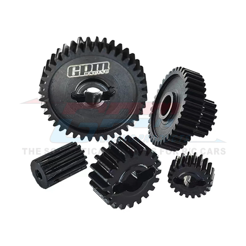 GPM Metal Steel Centre Transmission Gear Set AXI212008 for AXIAL 1/18