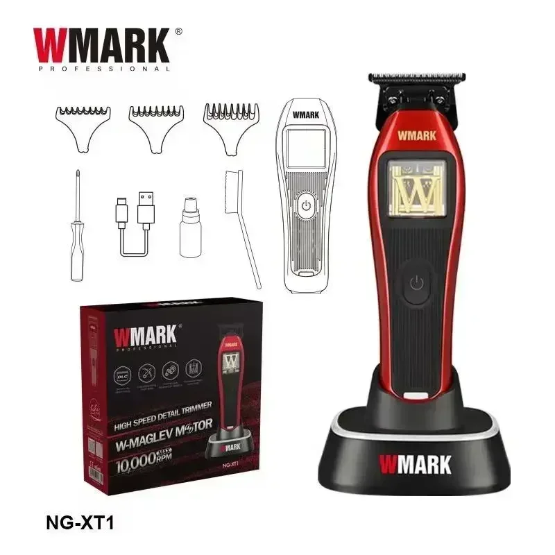 WMARK NG-XT1 men's hair clippers,10000rpm Professional Hair