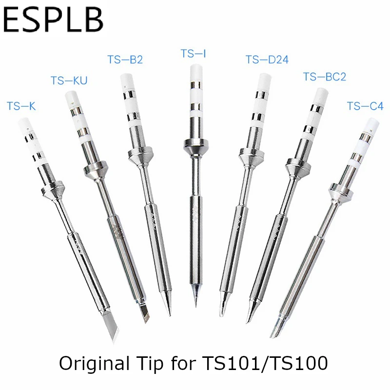 Original TS100 TS101 Soldering Tip Lead Free B2 BC2 C4 D24 K I KU Replacement Electric Iron Tip Bit Head soldering iron,solder iron kit,soldering iron tips