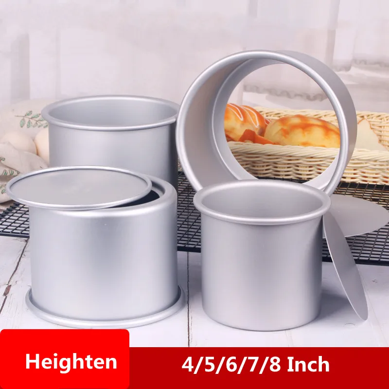 Moule à Gâteau Rond 22,9 Cm - Fond Amovible - Antiadhésif En Aluminium - Parfait Pour Les Pâtisseries Maison