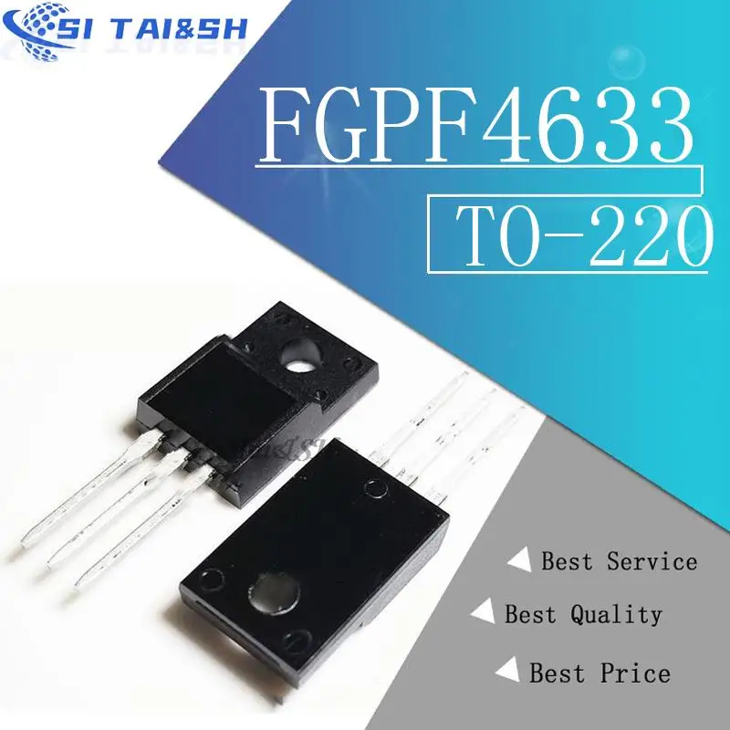 10pcs Fgpf4633 To-220f Fgpf4633 To-220 New Original - Integrated ...