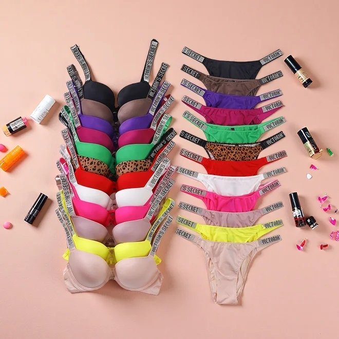 Vs Set Victoria's Secret New Classic Bra and Panty Set Lace Lingerie Sets ...