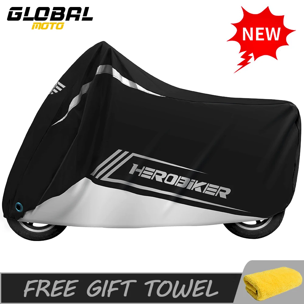 Motorbike Cover Outdoor Designer All Season Waterproof Dustproof UV Protective Bike Outdoor Motorcycle Accessories Rain Cover motorcycle cover