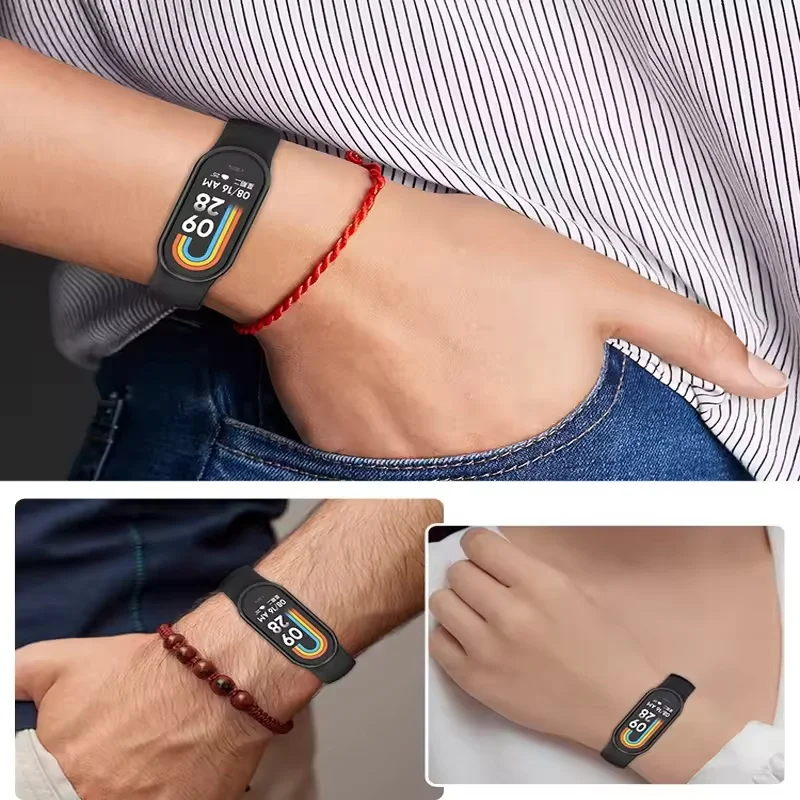 Silicone Sport Watch Strap - Durable Wristband Bracelet