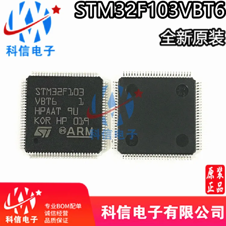 

STM32F103VBT6 STM32F103 QFP-100 Original, in stock. Power IC