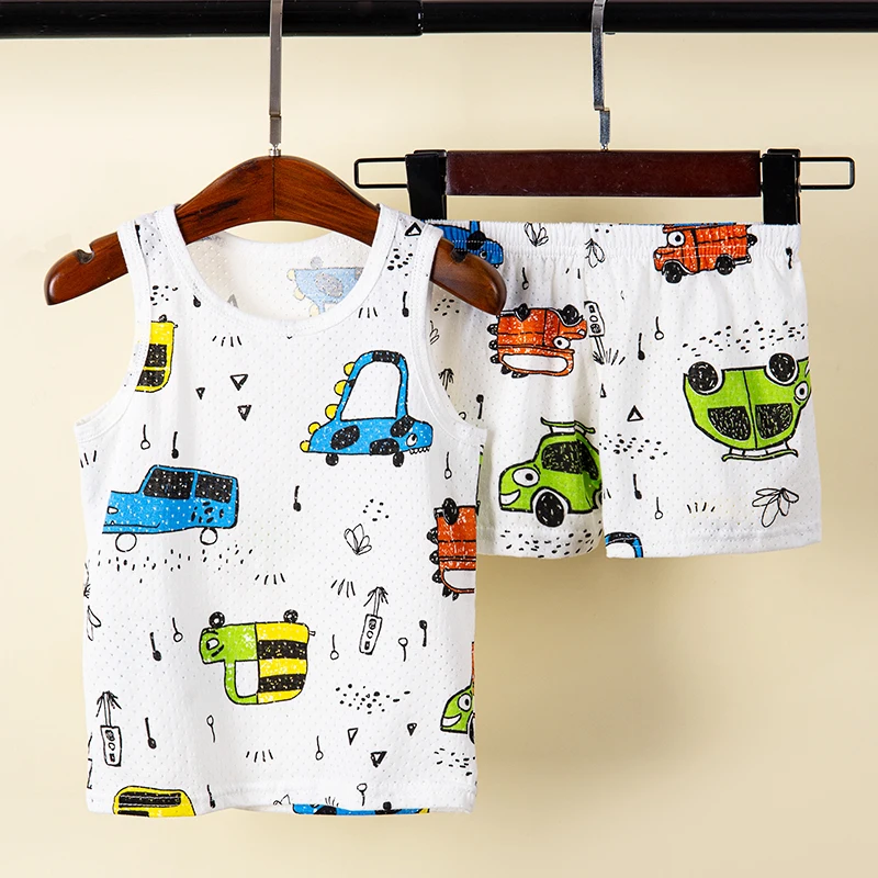 Kids Pajamas Set Kids Pajamas Pajama Sets Kids Clothing Set Rainbow Animal Cartoon Pajamas Sets Children Sleepwear Homewear Pijamas Girls Toddler Baby Clothes Dinosaur Pyjamas Suits