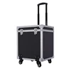 Aluminum Alloy Flight Case Audio Packaging Storage Transportation Portable Professional Complete Tools Boxes with Wheels Trolley 2