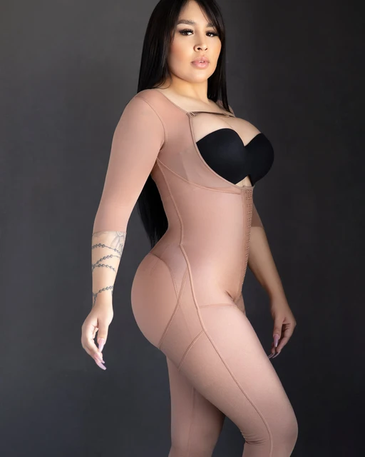 Espartilho Feminino Cintura Completa Treinador Body Shaper Faja Fajas  Colombianas Binders Feminino Modelagem Alça Barriga Emagrecimento Shapewear