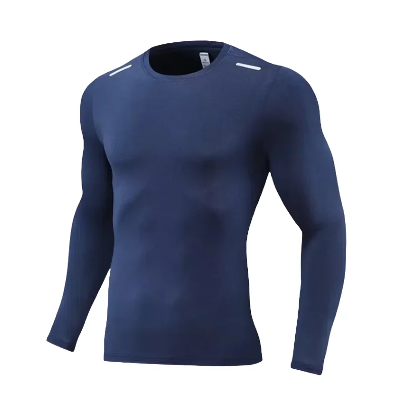 Spring And Autumn New Long Sleeve Sweatshirt Quick-drying Clothes Men's Stretch