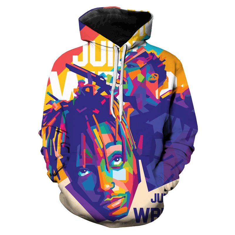 Aliexpress Juice Wrld 3D Print Hoodie Sweatshirts Rapper Harajuku Streetwear Hip Hop Hoodies Men Women Fashion