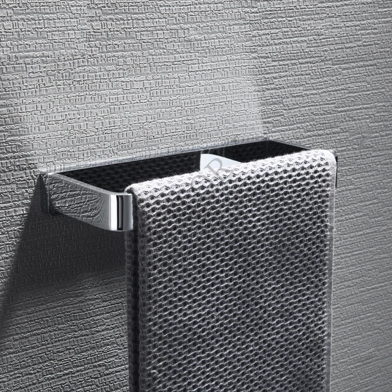 Square towel ring All copper solid towel hanger European bathroom hardware pendant