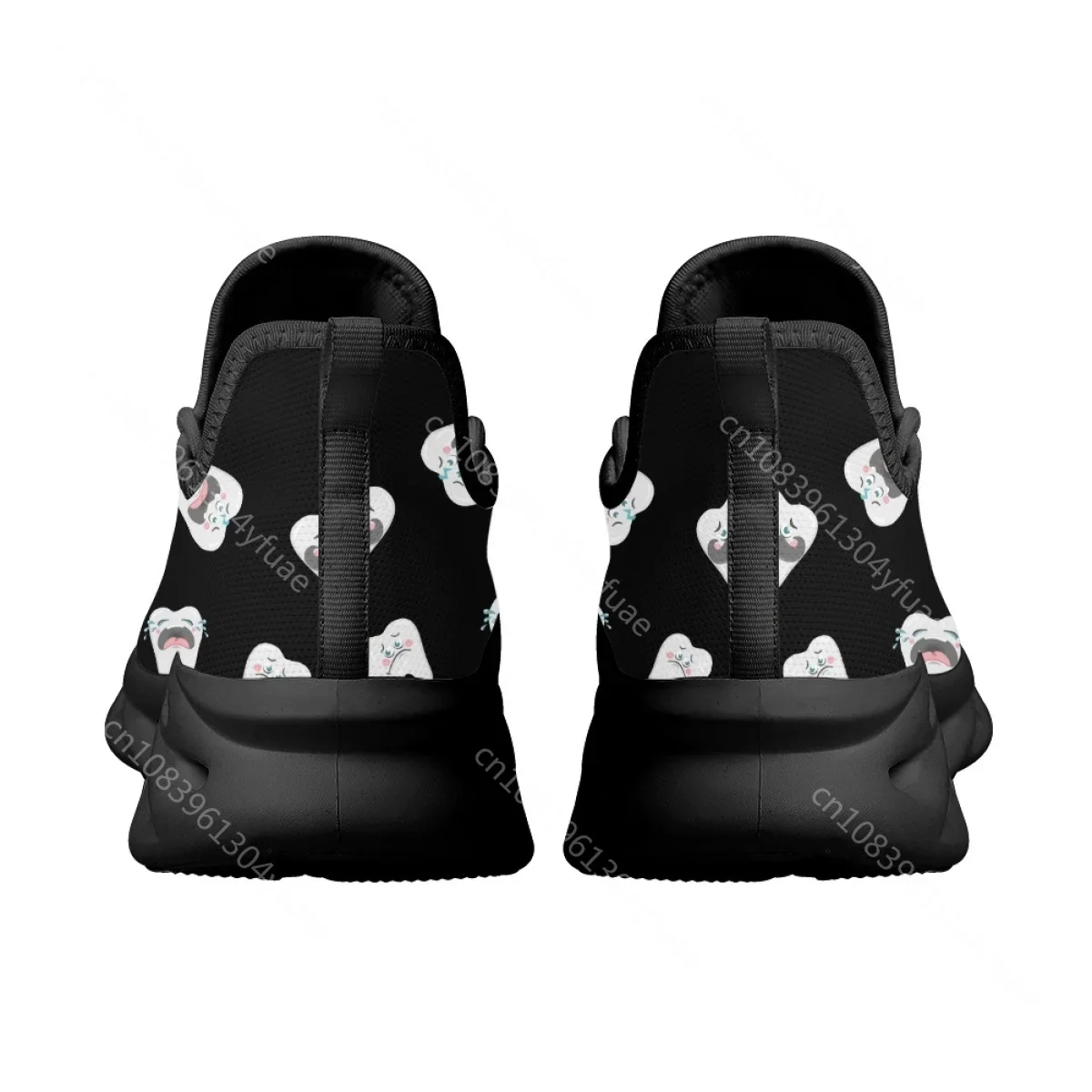Dental Assistant Sneakers Women's Running Shoes Lightweight Lace-up Platform Shoes For Female Non-Slip Jogging 2023