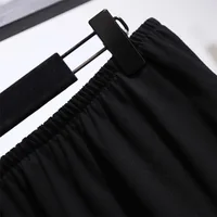 150Kg Plus Size Women's Spring Summer Loose Elastic Waist Fart Curtain Skirt For Folding Hip 152cm 5XL 6XL 7XL 8XL 9XL 2 Colors - Image 4