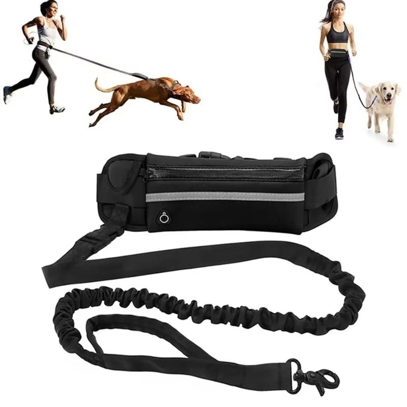 Hands-Free Reflective Dog Leash 1