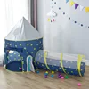3 Pcs/Set Portable Children's Tent Spaceship Rocket Tent Playground Baby Tipi Infantil Ball Pit Child Games House Baby Ball Pool 4