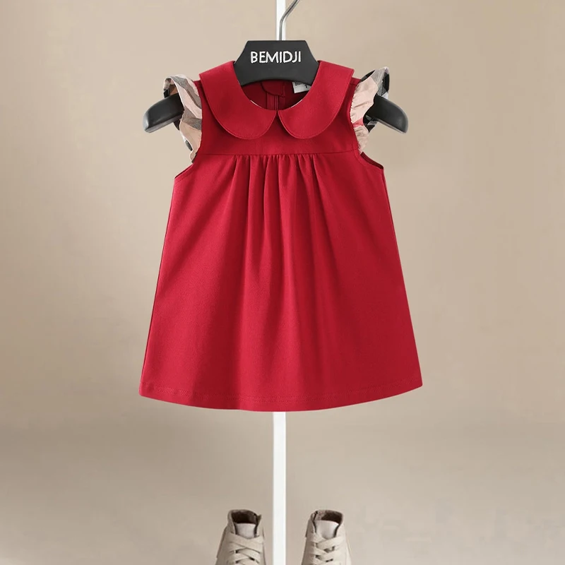 New Summer Baby Dress Beautiful Fashion Girls Infant Princess Dresses A-Line Cotton Children Soft Clothes Abbigliamento Per Bambini Dress