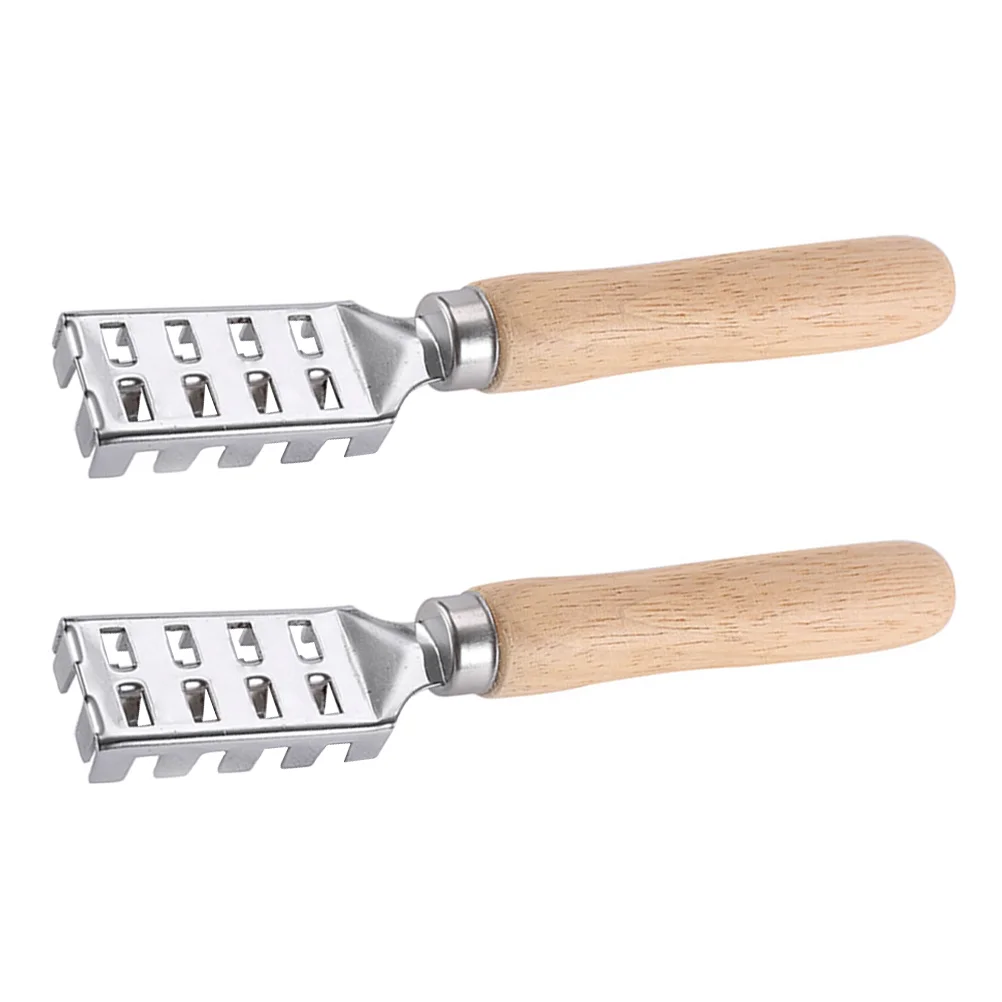

Stainless Steel Cleaner Japanese Fish Scale Planer Vegetable Peeler Scraping Gadget