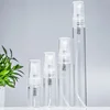 8/16PCS Perfume Bottle Portable Glass Refillable Spray Bottle Atomizer Container Women Perfume Pump Travel Bottle 4