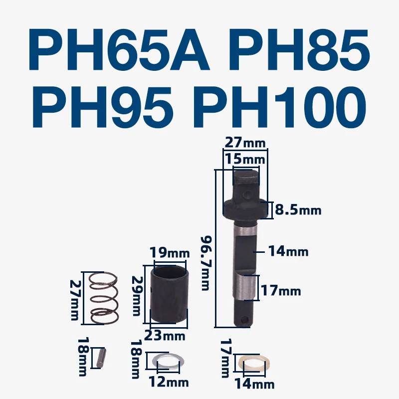 Lock Shaft for Hitachi PH65A PH75 PH85A PH95 PH100 Electric Pick Accessories Replacement Lock Shaft Card Shaft bt12810 smt head nema11 hollow shaft stepper for pick place head smt diy mountor rotary joint