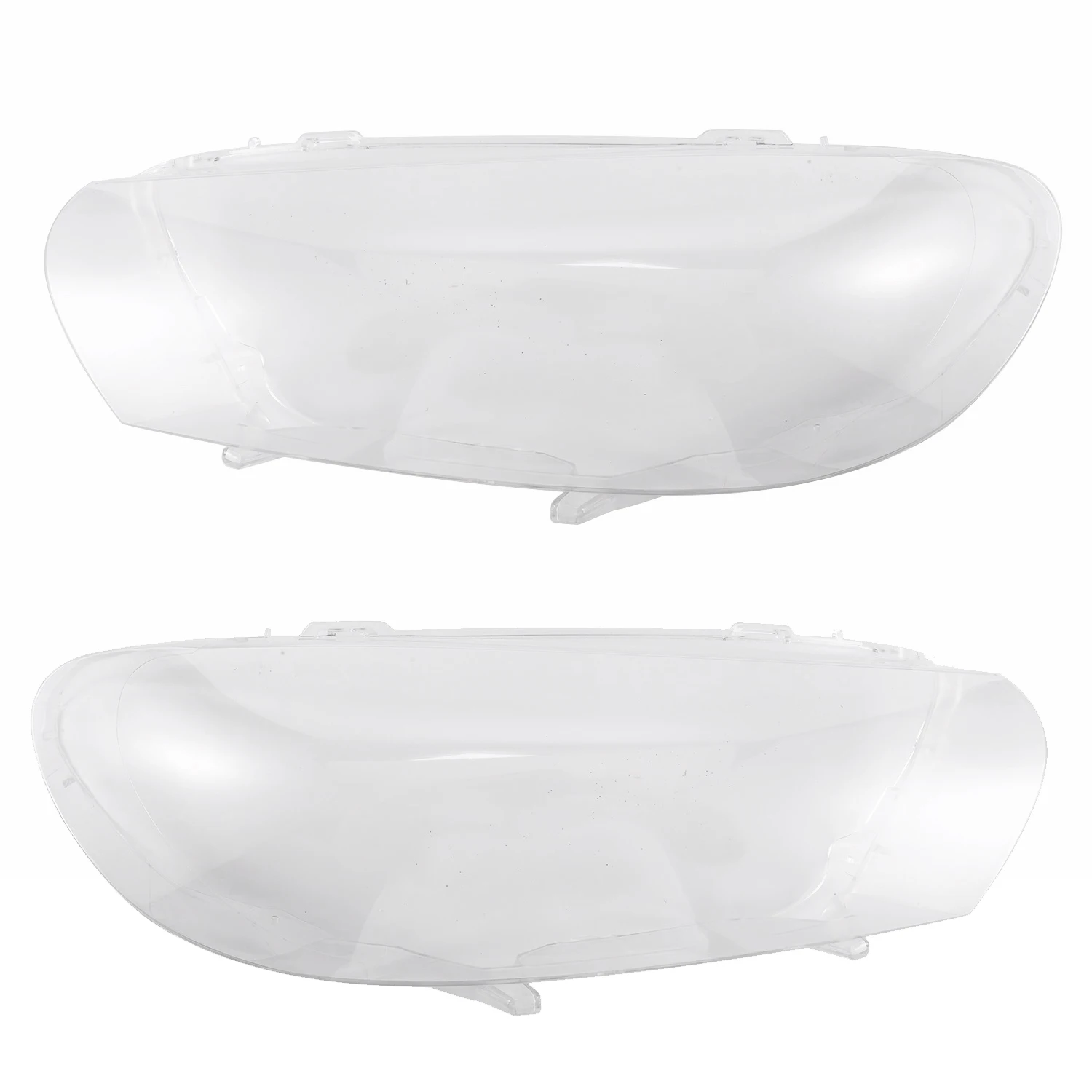 

Pair(Left+Right)for Scirocco 2008-2014 Car Headlight Lens Cover Replacement Transparent Lampshade Glass Shell
