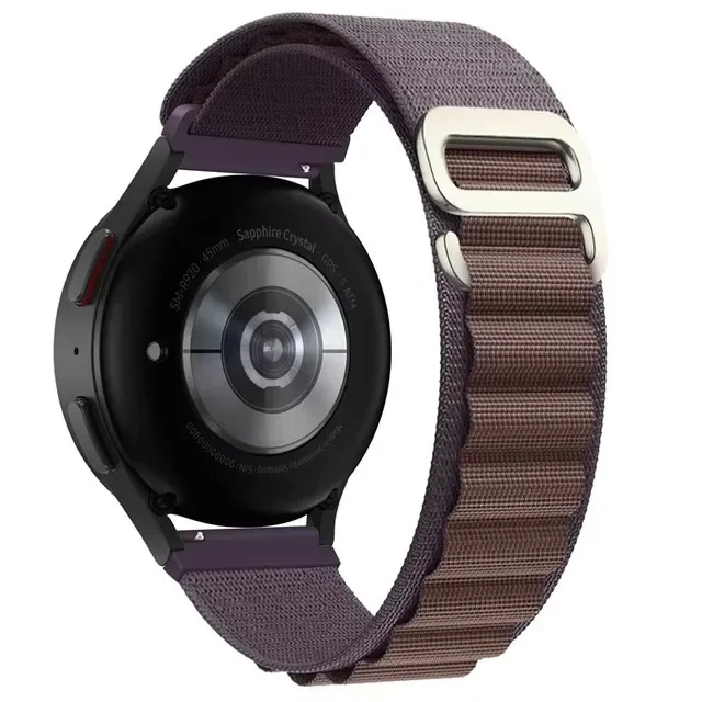 Nylon Loop Adjustable Bracelet Watchband Strap - 22mm/20mm