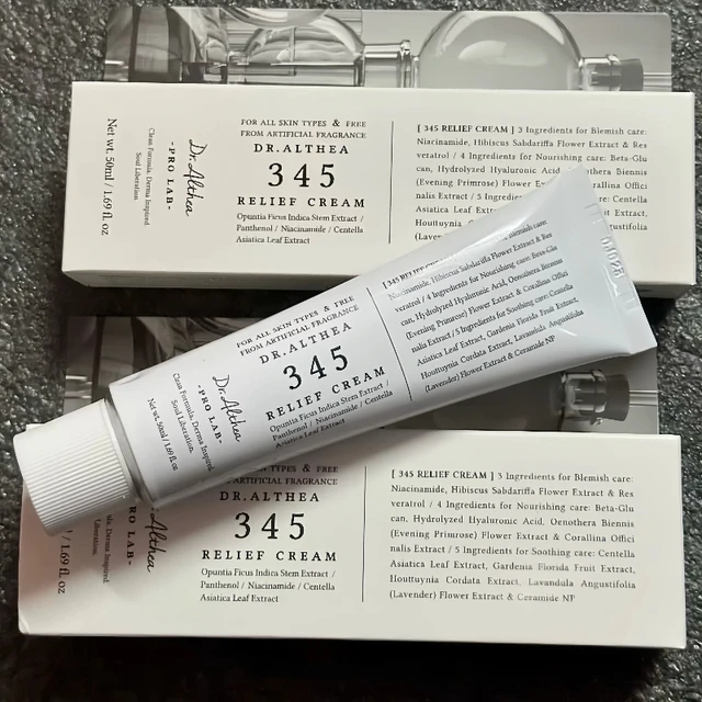 Soins de la peau coréens, crème apaisante 345, 50 ml, crème hydratante pour le visage, extraits de plantes apaisants pour tous les types de peau, hydratation longue durée 1