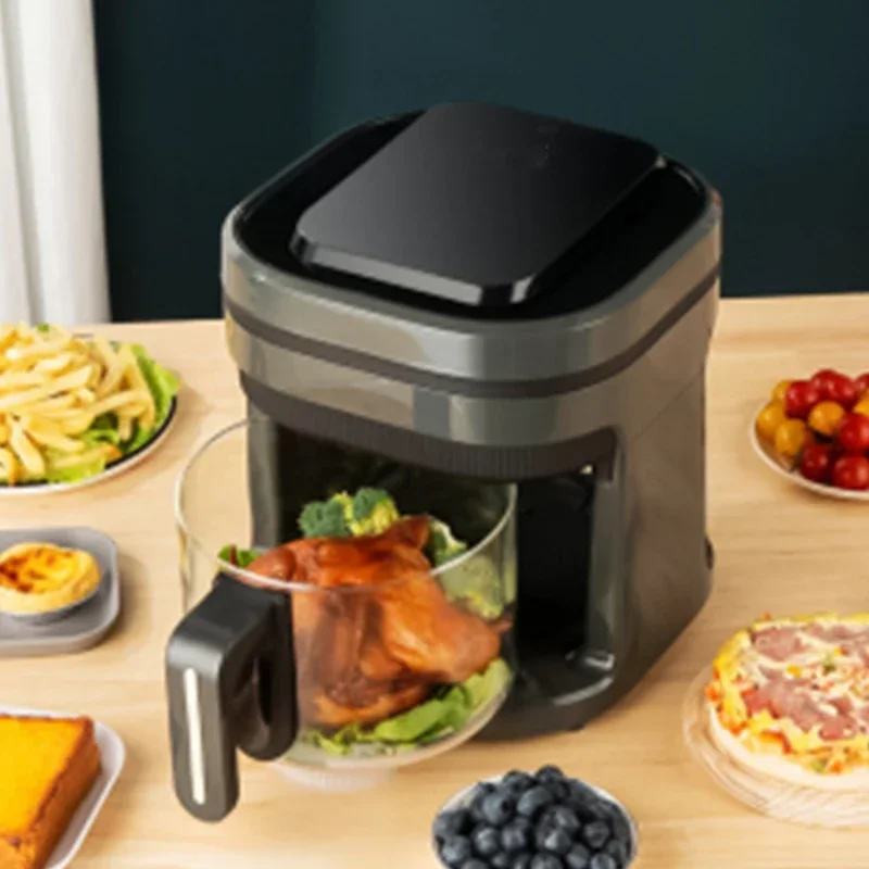New Visual Air Fryer Home Multi-function Intelligent Chip Machine Automatic Electric Fryer