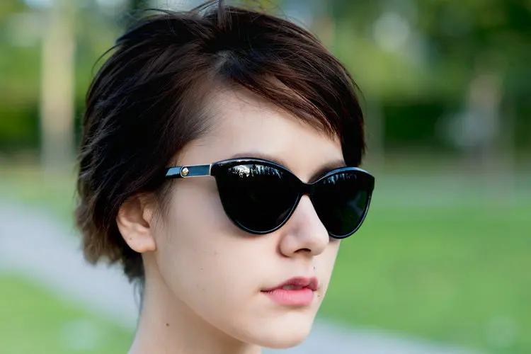 Women Sunglasses Polarized Sports Glasses Sunglasses Women Round Face Personality Set Polarized Sun Glasses Retro Cycling UV Protection Sports Outdoor Travel Eyewear T253
