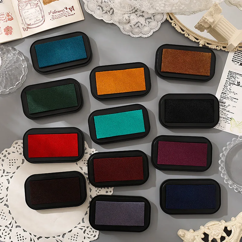 Vibrant Color Space Series Water-Based Inkpad for Art, Scrapbooking, and School Stationery
