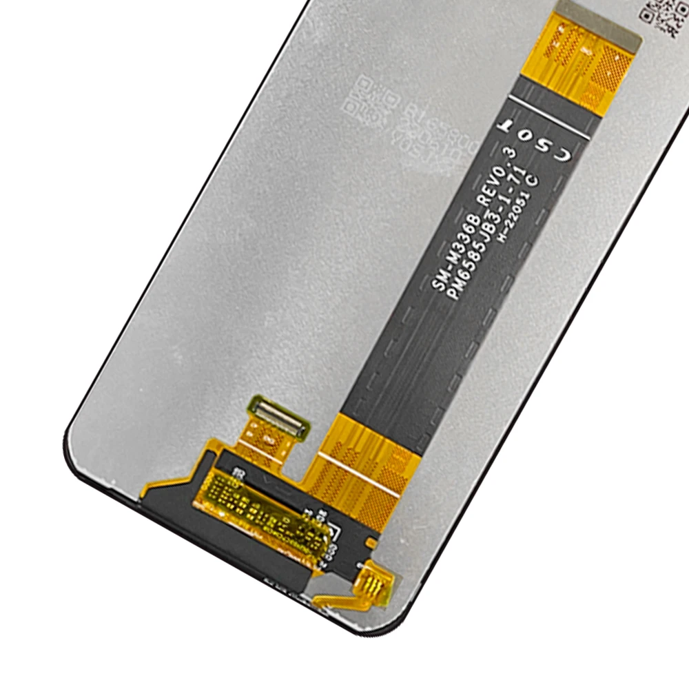 6.6 인치 AMOLED 디스플레이, 프레임 포함, 삼성 M33 5G M336 LCD, M336B SM-M336B 디스플레이, 터치 스크린 디지타이저 어셈블리 교체