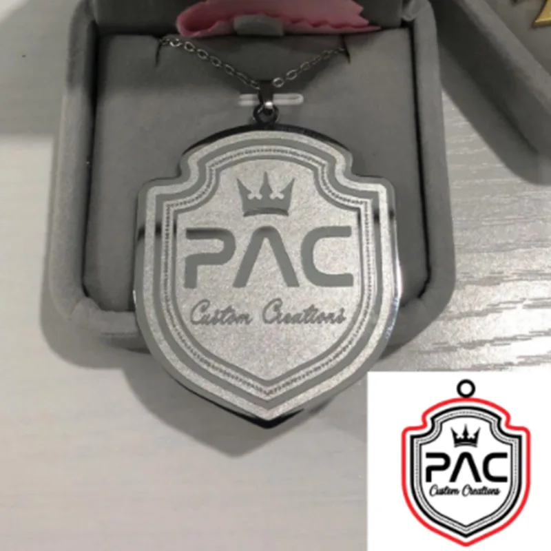 Fashion Picture Customization Necklace Stainless Steel Craft Carving Customization Jewelry Gift Dropshipping 2