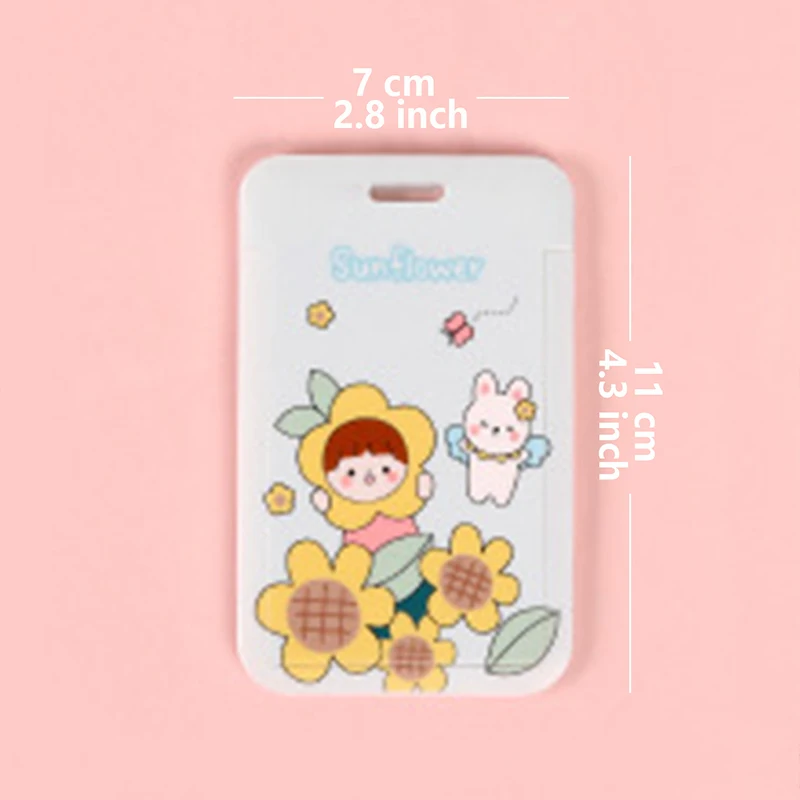 Cute Cartoon ID Card Holder - Stylish Card Cover