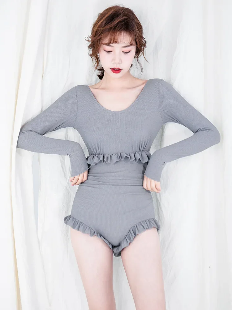 

2023 New Korean Push Up Bikinis Female Swimwear Women Bathing Suit Swimsuit Female Beach High Waist Bikini Set Swimskirt