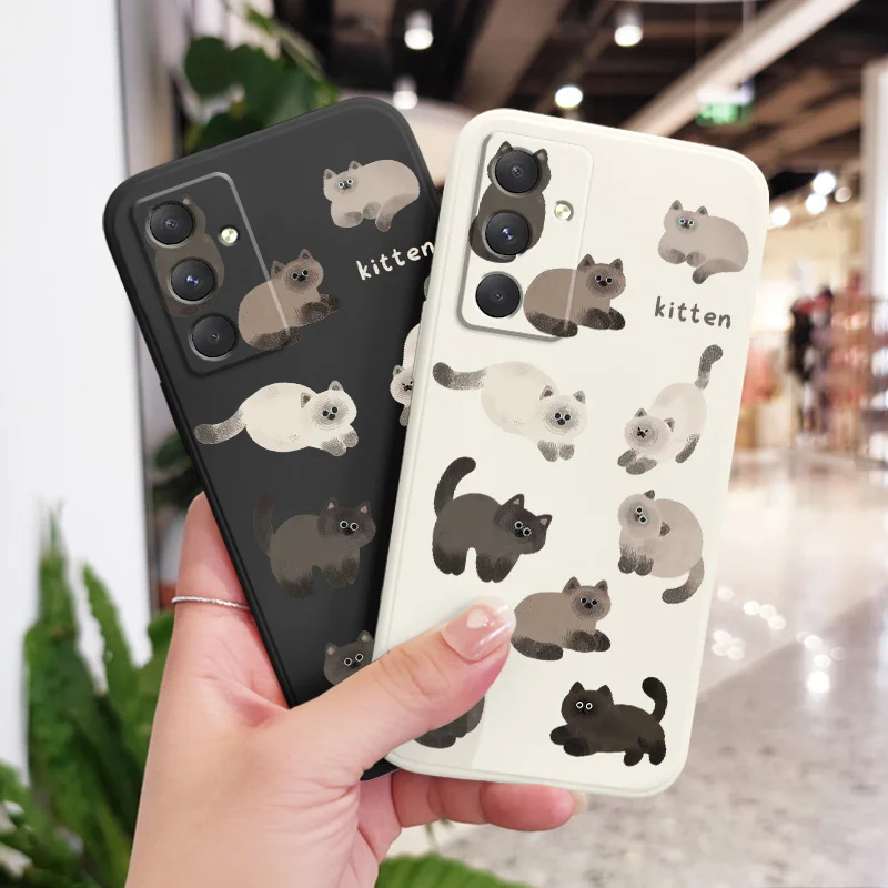 Color Changing Cat Phone Case Cover - Vibrant & Fun Design