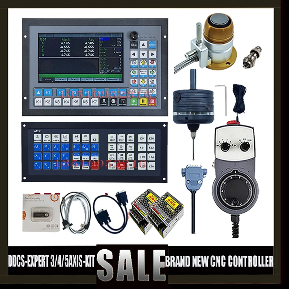 

ЧПУ 3/4/5 оси независимой Автономный контроллер Φ/M350 поддерживает журнал инструментов/atc step drive, замена Ddcsv3.1