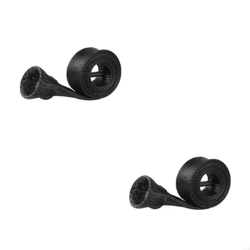 83CB Fishing Rod Sleeves Protective Rod Socks Replacement Fishing Braided Net Protector Accessories Tool