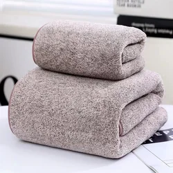 Luxurious Quick-Dry Bamboo Striped Towel Set for an Ultra-Soft and Absorbent Bathroom Experience (3)