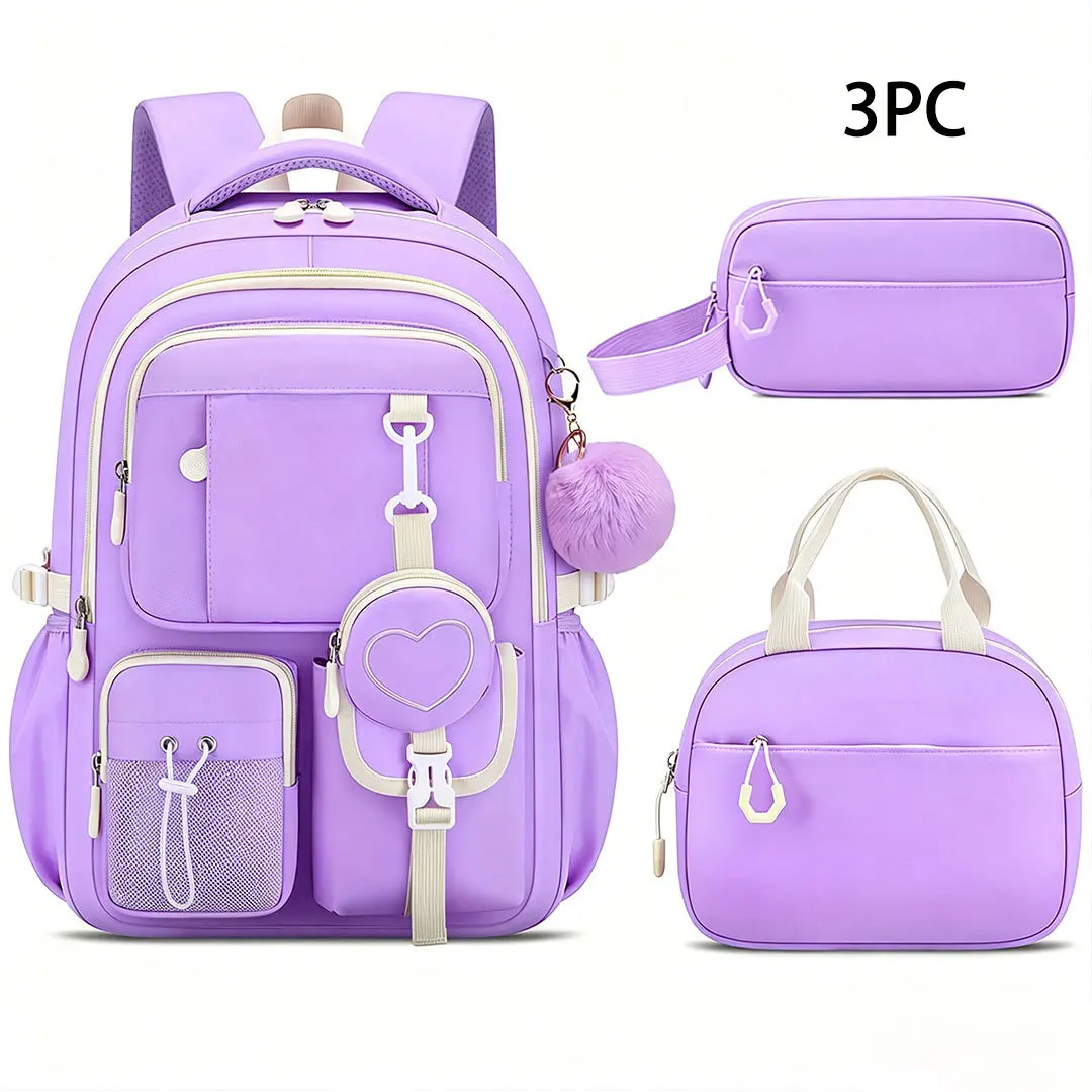 Children School Bags For Girls Orthopedic Knapsacks Kids Princess Backpack Schoolbag Primary School Backpack Kids Mochila 2026 1