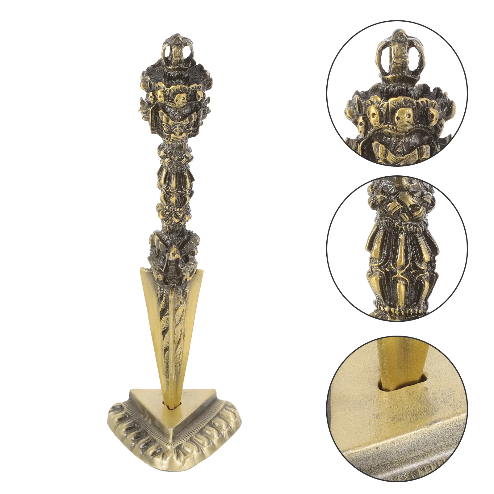 

Decorative Pestle Decorations for Home Puba Office Tibetan Stones Dorje Vajra Amulet